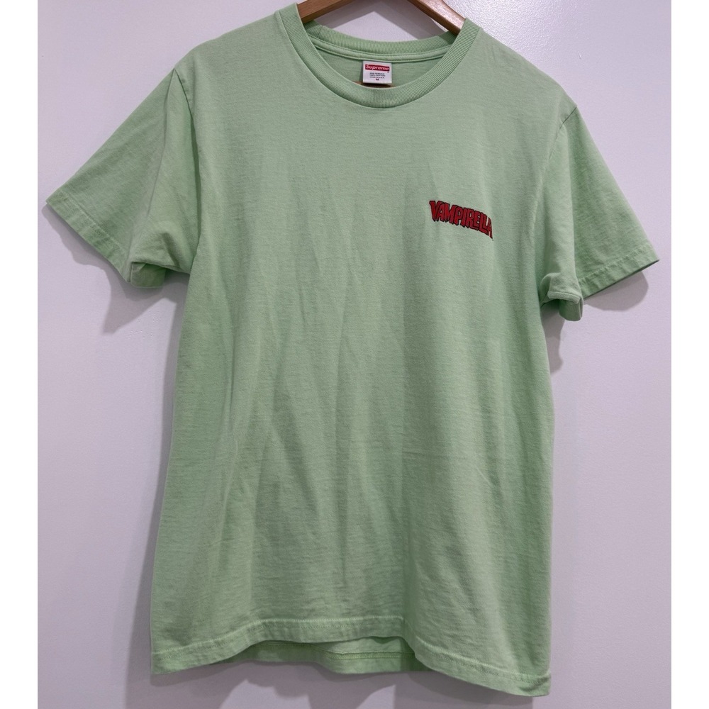 Supreme Vampirella Queen of Spades Graphic Tee Green SS17 Size M